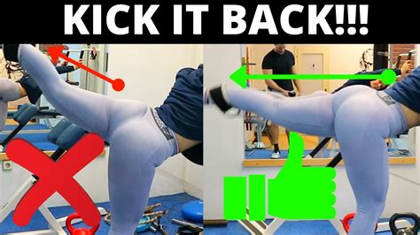 How to do the Cable Kickback and Cable Side Kick 